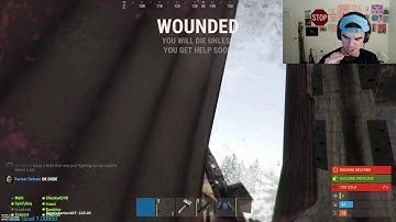 xqc crying when he loses - OTV & Friends Rust Server