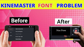 custom font not working in kinemaster problem solved|Kinemaster font change problem