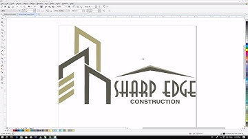 How To Make a Logo With CorelDraw X7 in Urdu & Hindi