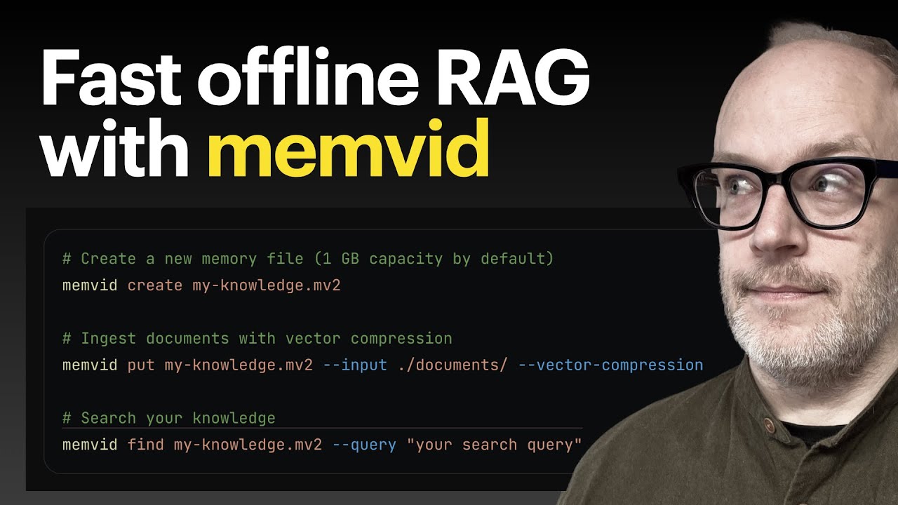 memvid CLI - easy way to build RAG Pipelines