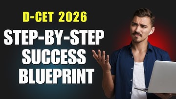 DCET 2026 Preparation Guide | How to Go from Zero to Top Rank 🚀 | Full Syllabus + Study Plan