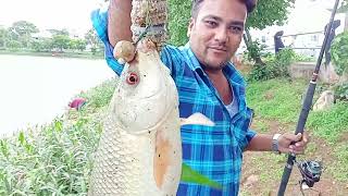 Rohu, Mirgal & Catla fishing||Carp fish Hunting||Charai pop-upse Machli pakadna