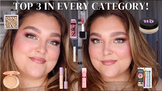 My Ultimate Beauty Essentials: Top 3 Makeup Products in Every Category!