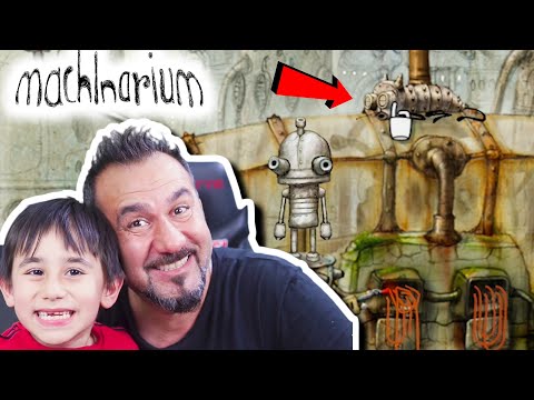 GİZEMLİ KEDİNİN PEŞİNDEYİZ! MÜZİSYEN ROBOTLARIN ENSTRUMANLARINI BULUYORUZ! | MACHINARIUM #3