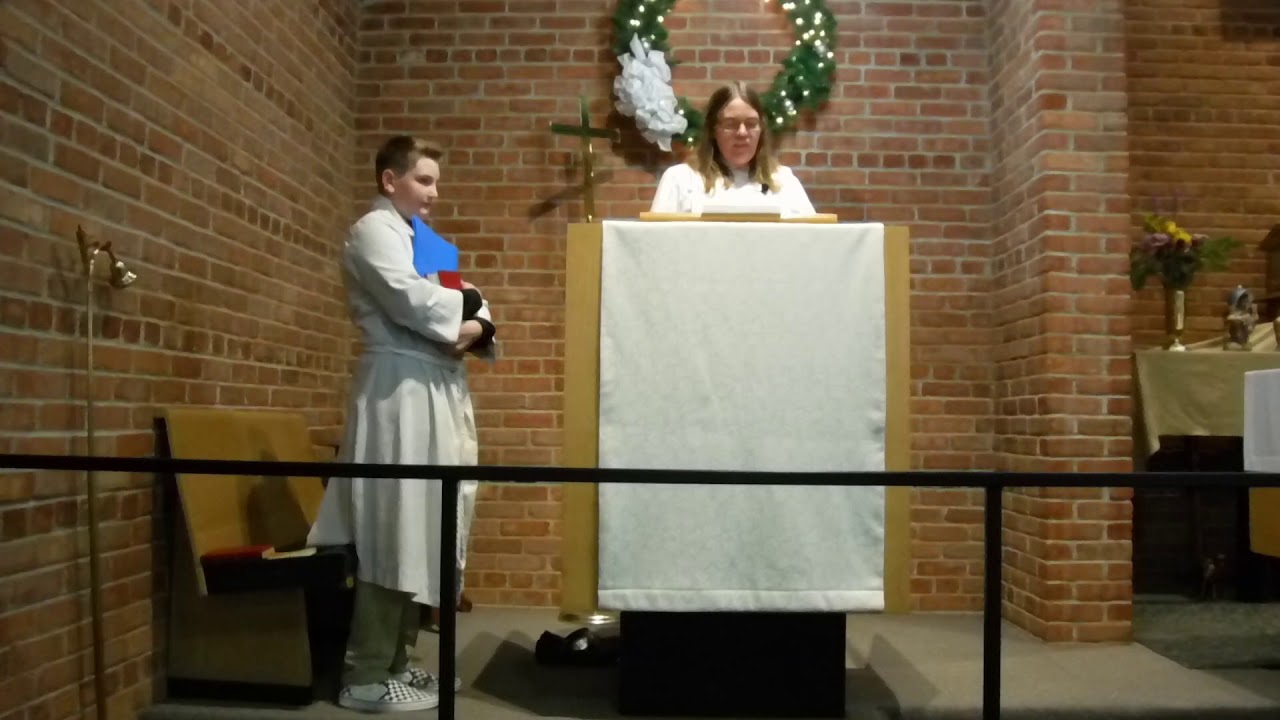 Gospel Reading January 5th, 2020 - YouTube