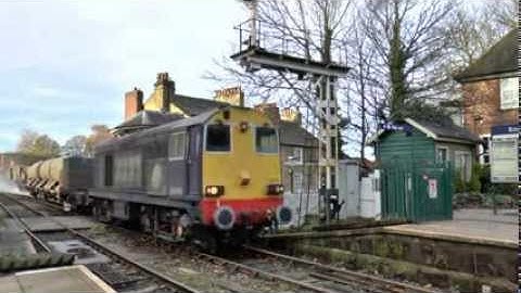 RHTT trains at Knaresbrough, Garforth and Cliffton Down