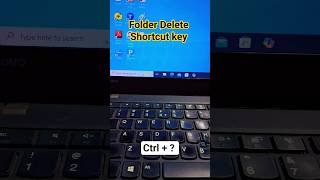 Folder Delete Shortcut key |#trending |#video |#shorts