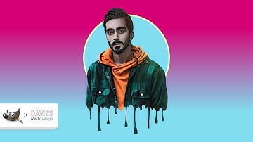 Create a Drip Portrait Effect in GIMP