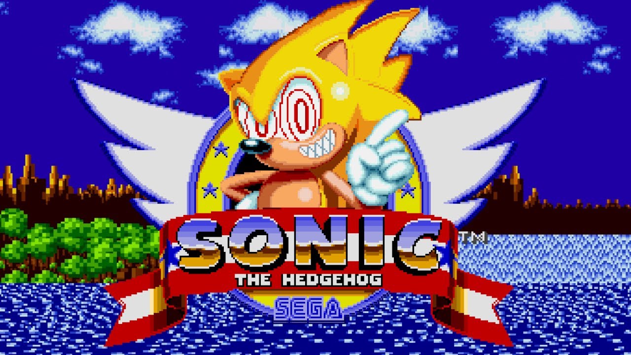 The Finger Fleetway Super Sonic Unofficial FNF Sonic.exe 