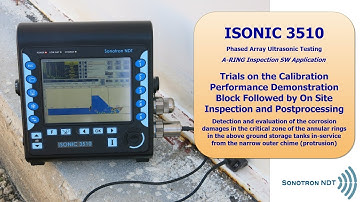 ISONIC 3510 / A-Ring / Critical Zone Survey / Quantitative Evaluation / FMC-TFM and 3D
