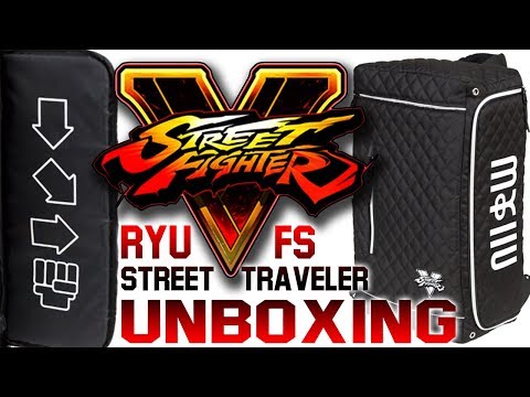 Ryu Fight Stick Street Traveler V2 From Arcadeshock/Splitframe - YouTube