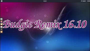 Budgie Remix 16.10