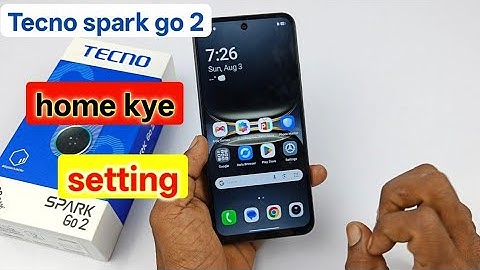 Tecno spark go 2 back button setting | how to show home kye tecno spark go 2