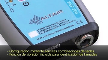 ALTAIR WBP-200 Petaca Inalámbrica Monocanal