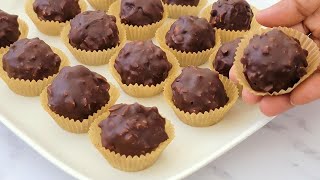 No Sugar, No Flour, No Oven! Healthy Chocolate Dessert! Simple And Delicious!