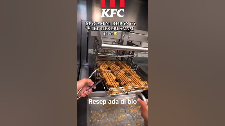 cara masak ayam kfc dan resep ayam fried chicken