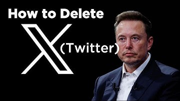How to delete X (Twitter) Account on Computer