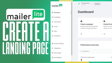How To Create A Landing Page In MailerLite | MailerLite Tutorial 2025