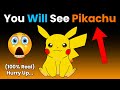 This will make you see pikachu in your room