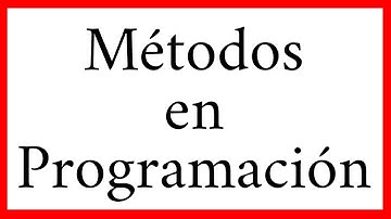 { Qué es y para qué sirve un MÉTODO en programación }🌈 Ejemplos en C#