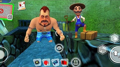 Dark Riddle - Basement Security Level Complete Spy Games Update!!