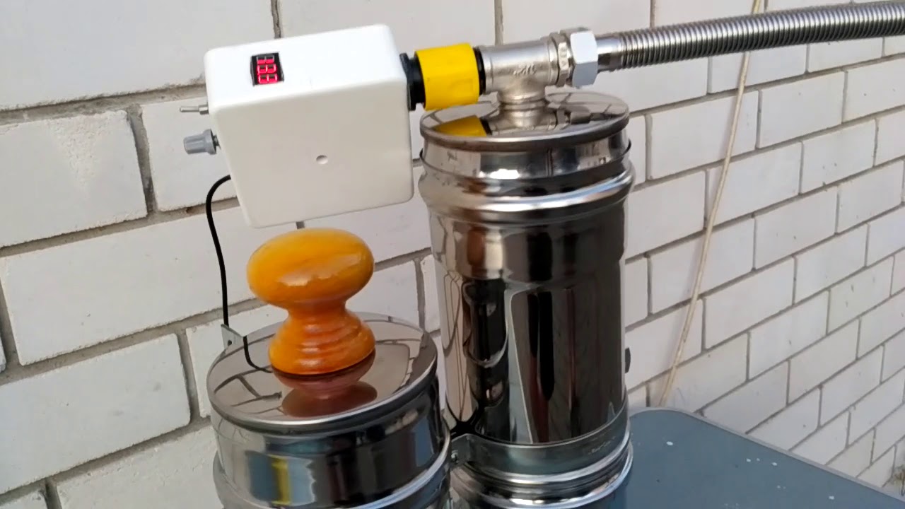 Дымогенератор для холодного и горячего копчения. - YouTube