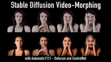 Creating a morphing animation with Stable Diffusion, using any video you like