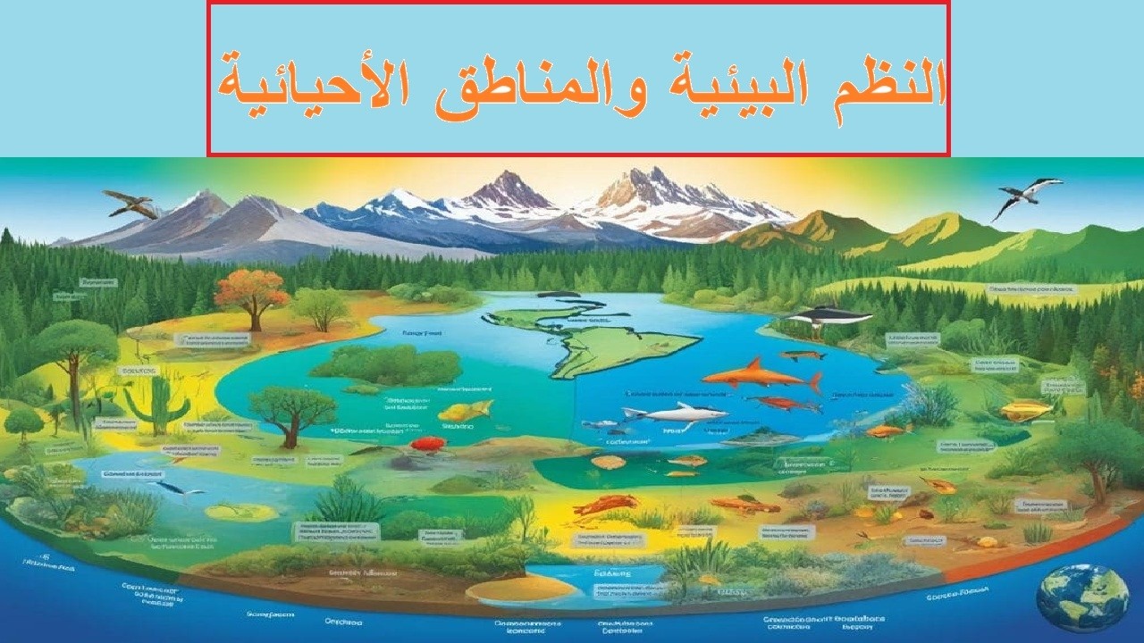 النظم البيئية والمناطق الأحيائية/العلوم البيئية/صف ثاني عشر/مناهج سلطنة عمان /كامبريدج /أ/ محمد صالح