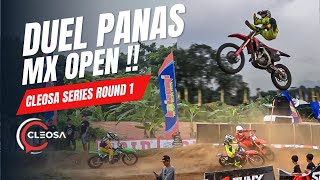 PERSAINGAN PARA RAJA MOTOCROSS | ZIDAN KASIH SELEBRASI KE PENONTON | MX OPEN CLEOSA SERI 1 SEMARANG