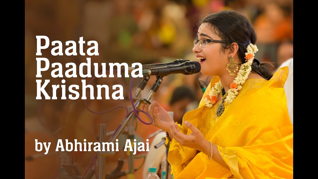 bhajans mooji 2019 Paata Paaduma Krishna & Madhura Mohana by Abhirami Ajai