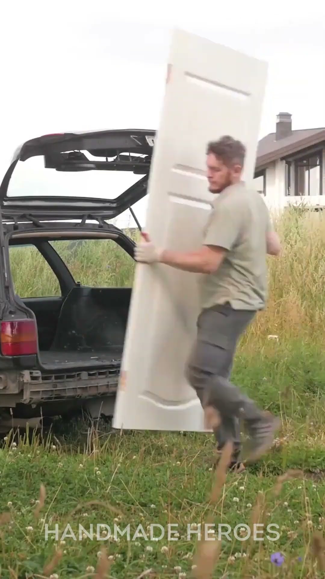 Witness Him Transform Spare Time and Flip-Flops into a Floating Fun! ??