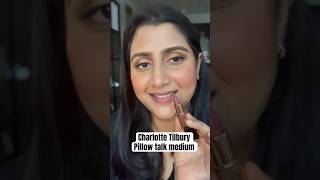 Charlotte Tilbury Pillow Talk Medium NC40 Brown skin #charlottetilbury #pillowtalk #lipstick