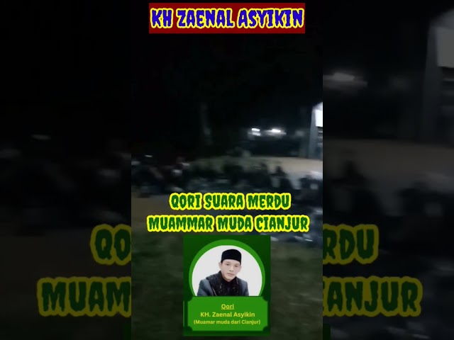 Muammar Muda Cianjur Terbaru, Di Acara Tabligh Akbar #qori #muammar #ngaji class=