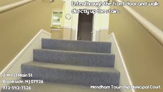 Mendham Township Nj Municipal Court Directions