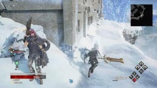 CODE VEIN - Watch out for that ledge buddy! (Look at mini map)