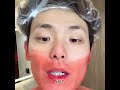 The man actually dyed his entire body #funny #shorts red.