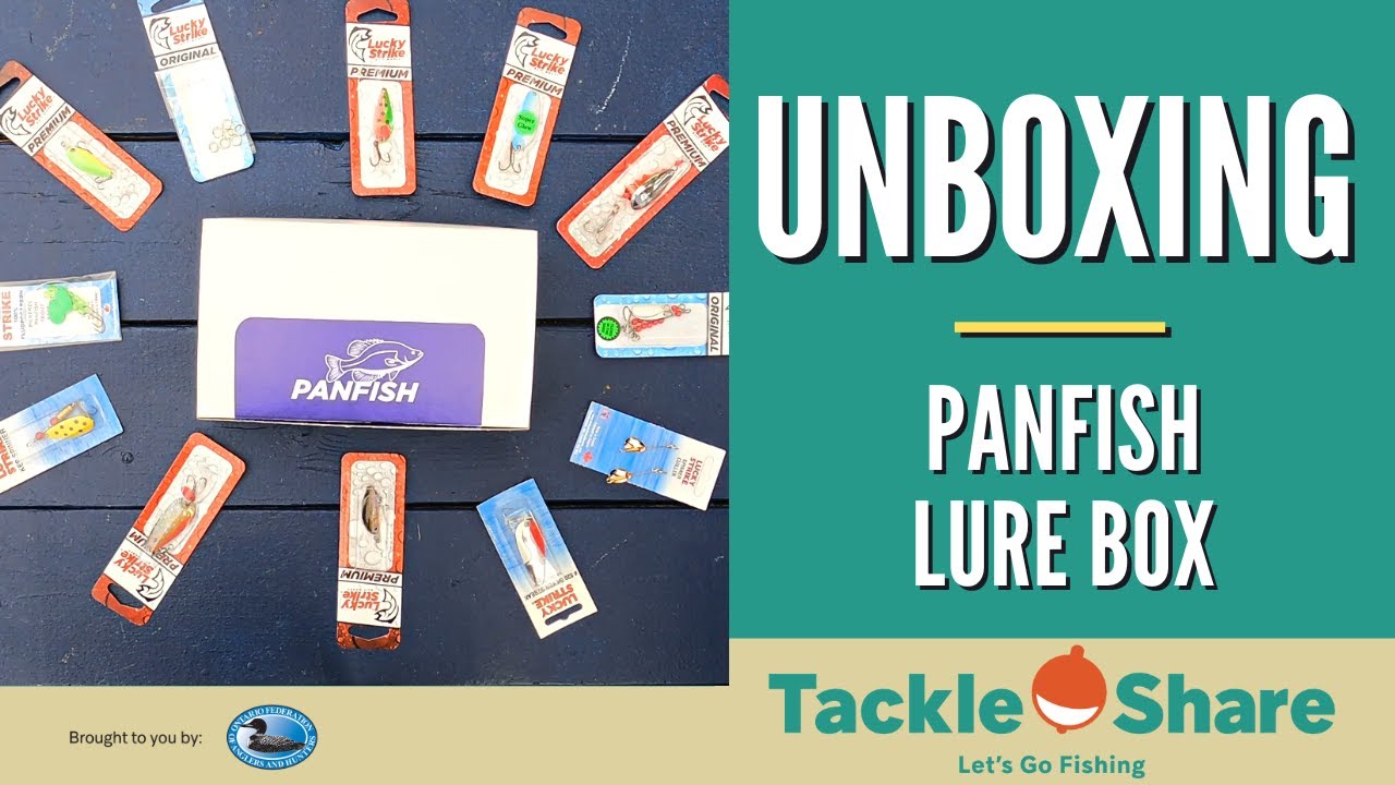 Lucky Strike Lure Package Unboxing - Panfish 