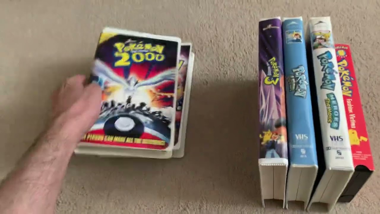 VHS Pokémon Mewtwo vs Mew - Hobbies e coleções - Cruz das Almas 1120864022