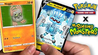 *NEW* Wubbox & Epic Wubbox (My Singing Monsters Pokemon Cards)