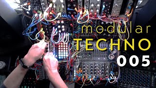 Live Techno Jam 005 - improv dawless eurorack modular w/ digitakt