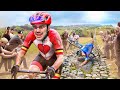 I tried riding the unforgiving cobblestones of parisroubaix  hell of the north