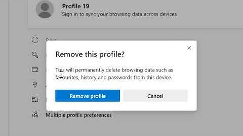 How to Remove a Profile in Microsoft Edge Chromium