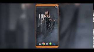 Candle Witch Live Wallpaper