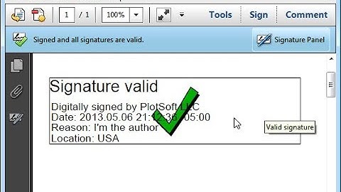 How to verify Signature of PDF File | Digital signature verify full process