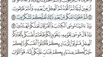 الصفحة الثامنة ( 8/604) محمد المنشاوي - الختمة المرئية بالصفحات للقرآن الكريم