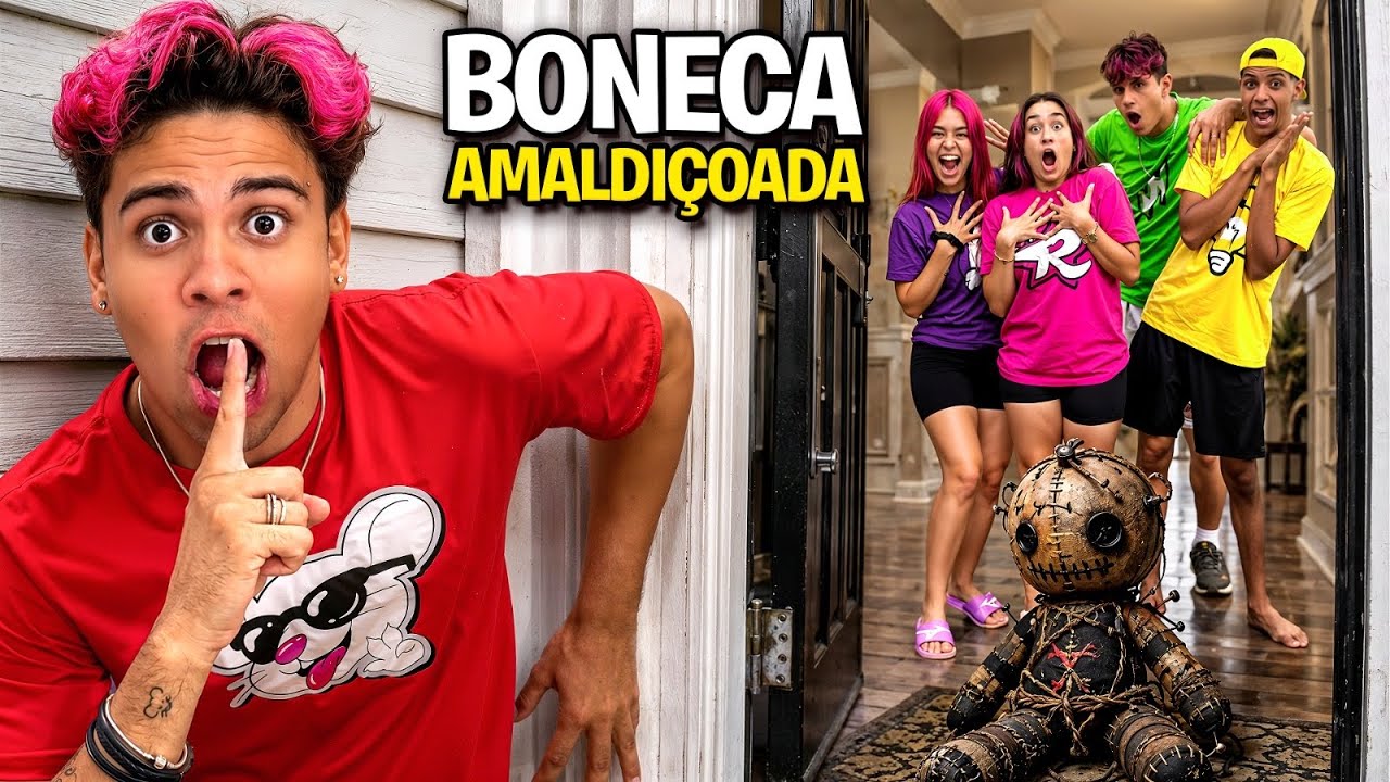 DEIXARAM UMA BONECA AMALDIÇOADA NA MANSÃO DOS ROSA NOS EUA