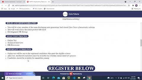 ColorTokens Off Campus Placement Drive For Freshers | ColorTokens is Hiring ! Off Campus Placement |