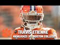 Clemson's Travis Etienne Has Historic Performance In Victory Over Boston College