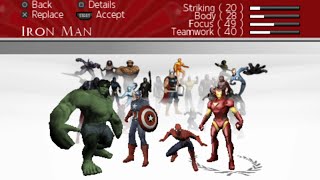 Marvel: Ultimate Alliance 2 All Characters [PSP]