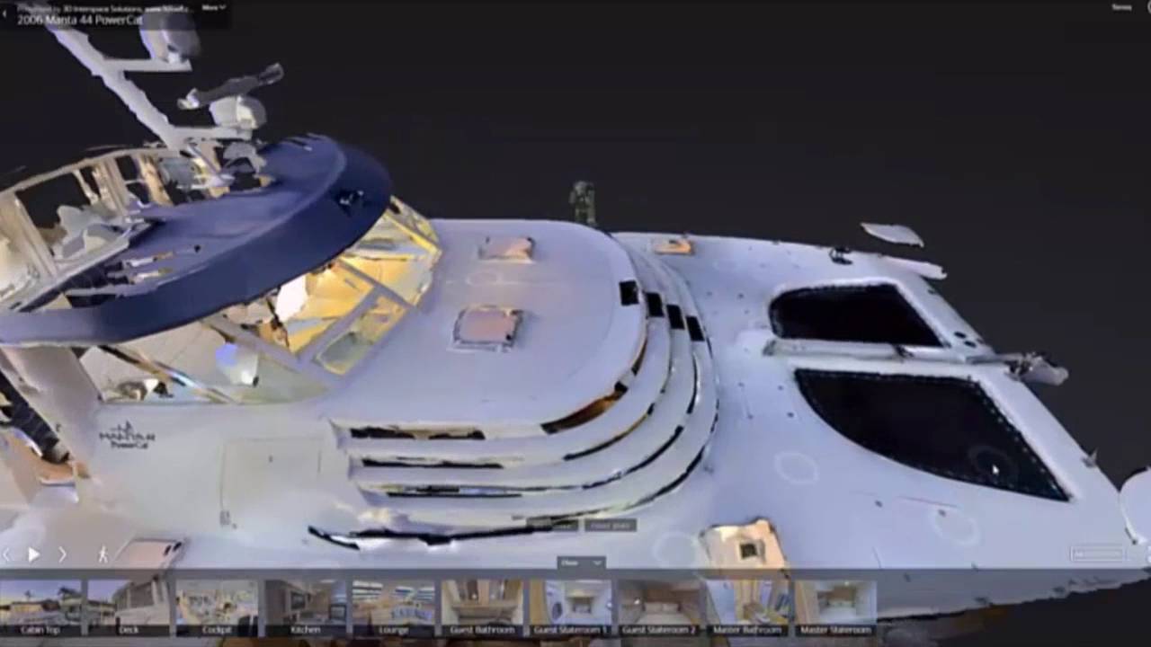 yacht 3d virtual tour